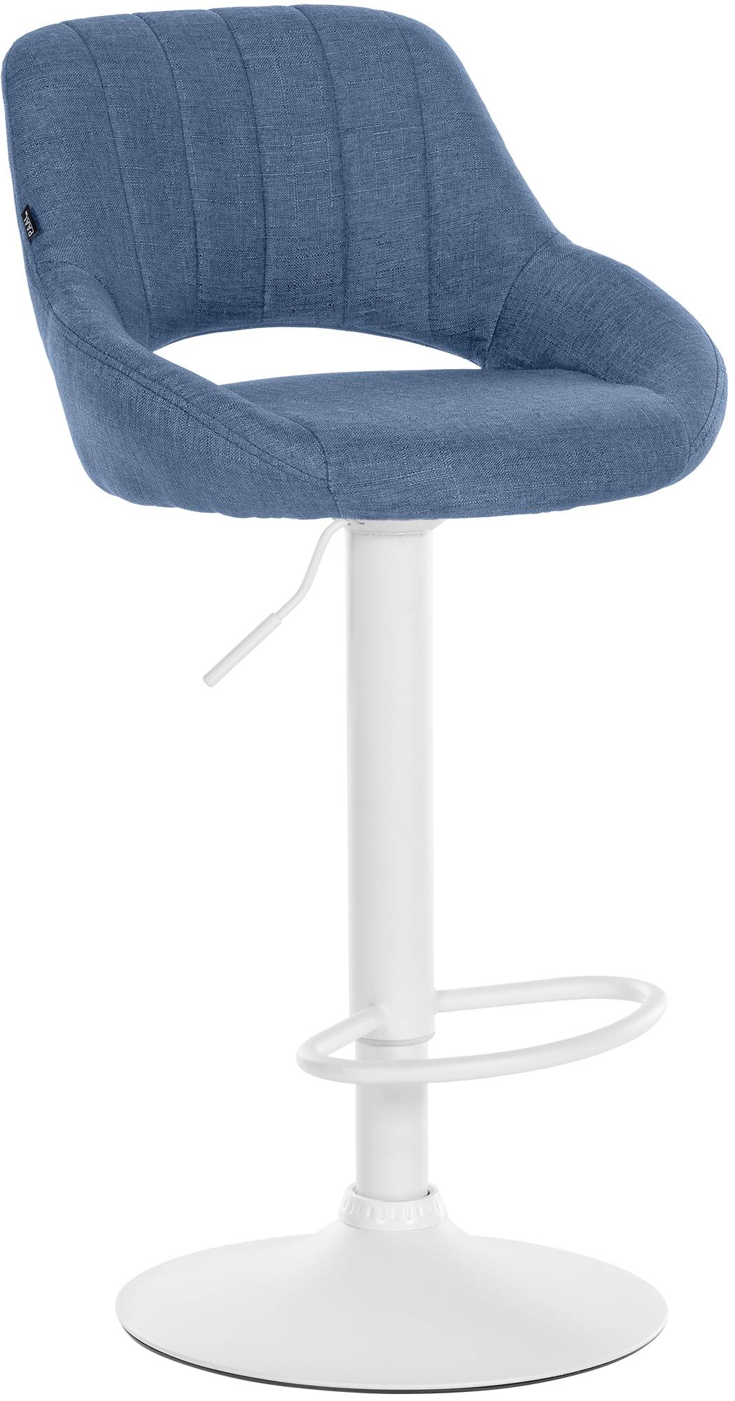 Barhocker Milet Stoff weiß – Ansicht 15