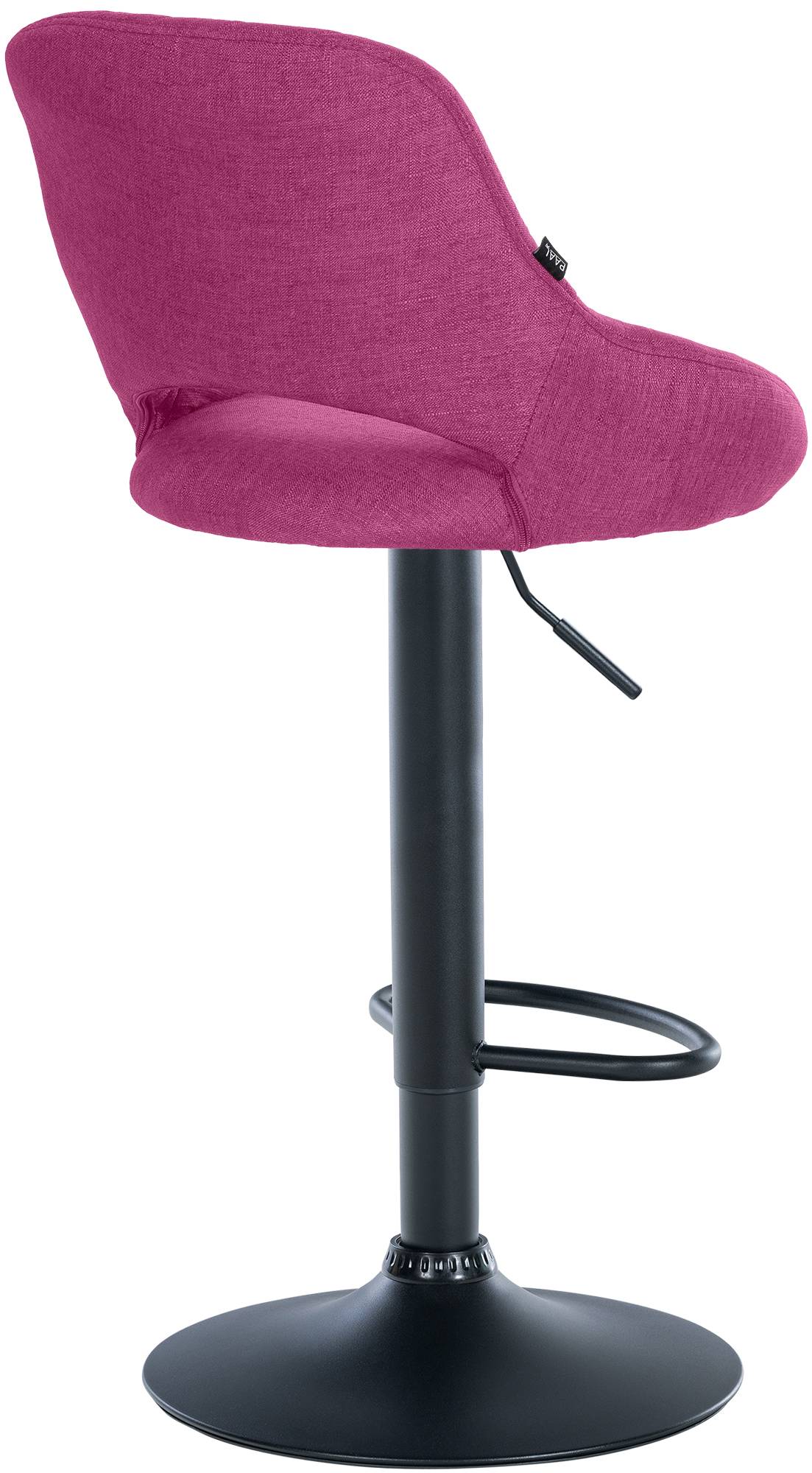 Barhocker Milet Stoff schwarz – Ansicht 6