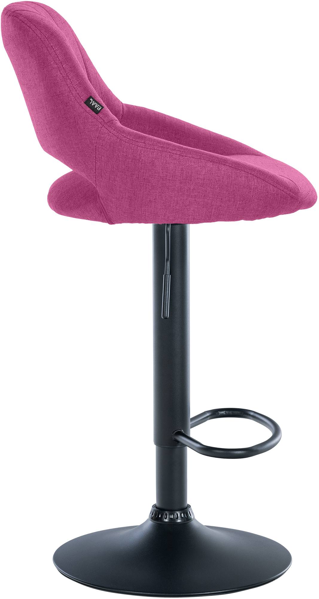Barhocker Milet Stoff schwarz – Ansicht 5