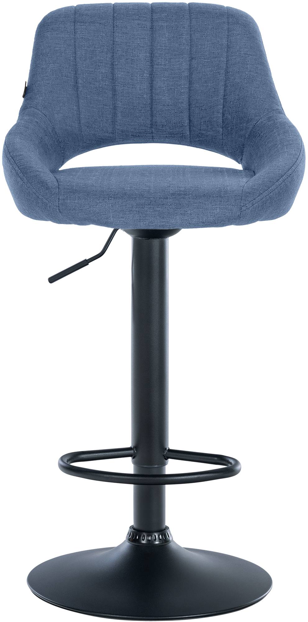 Barhocker Milet Stoff schwarz – Ansicht 18