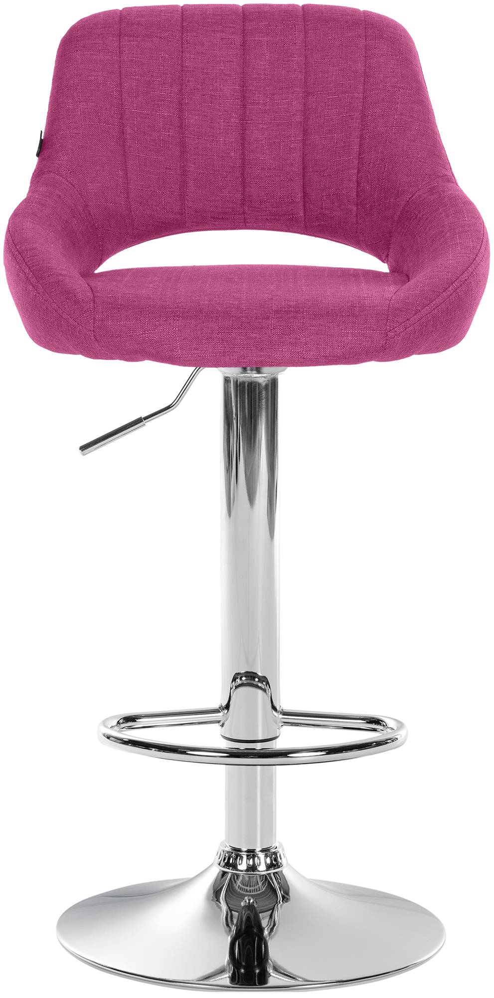 Barhocker Milet Stoff chrom – Ansicht 4