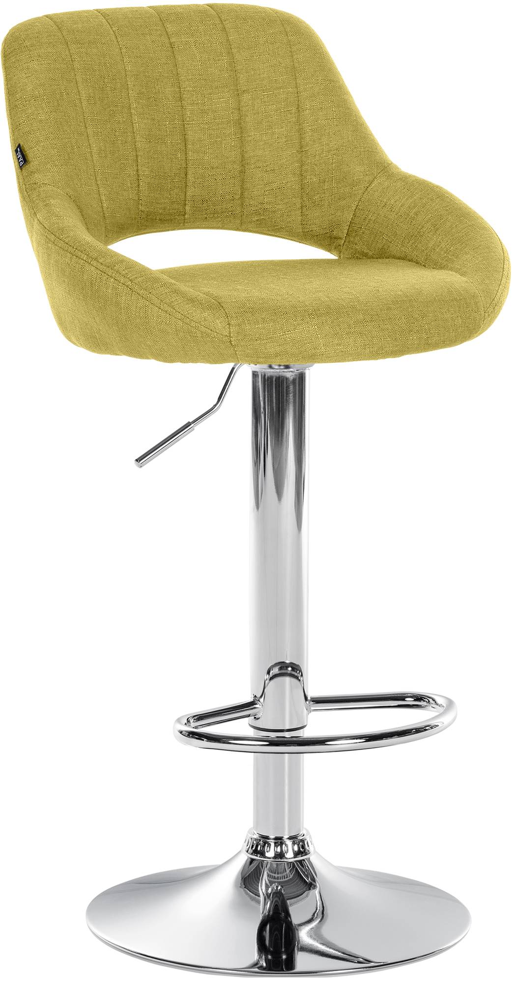 Barhocker Milet Stoff chrom – Ansicht 8