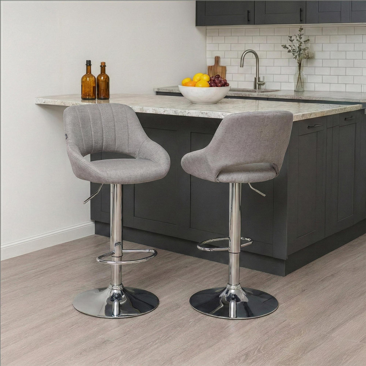 2er Set Barhocker Milet Stoff C – Ansicht 17