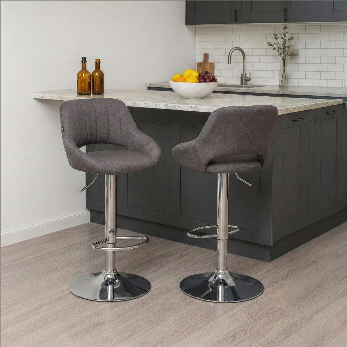 2er Set Barhocker Milet Stoff C – Ansicht 10
