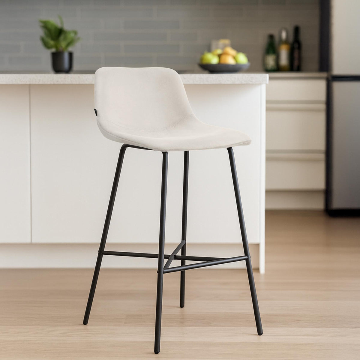 Barhocker Altona Samt – Ansicht 3