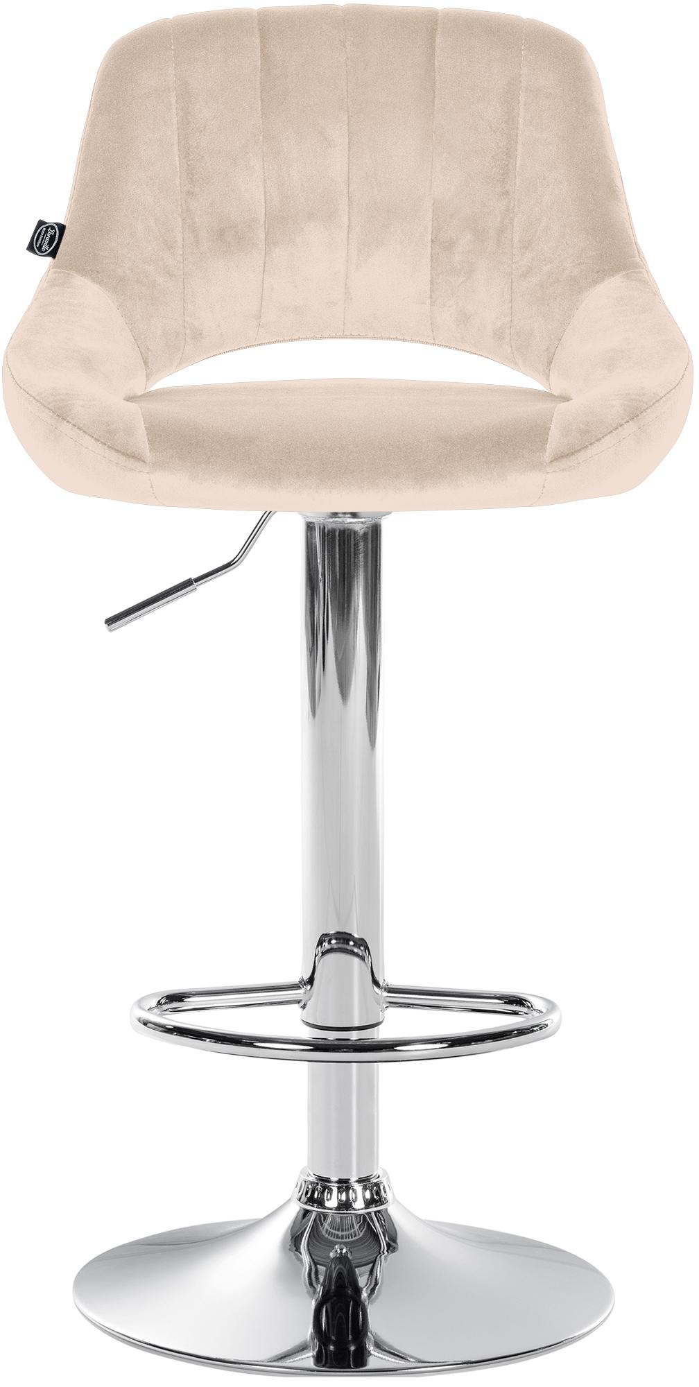 Barhocker Milet Samt chrom – Ansicht 18