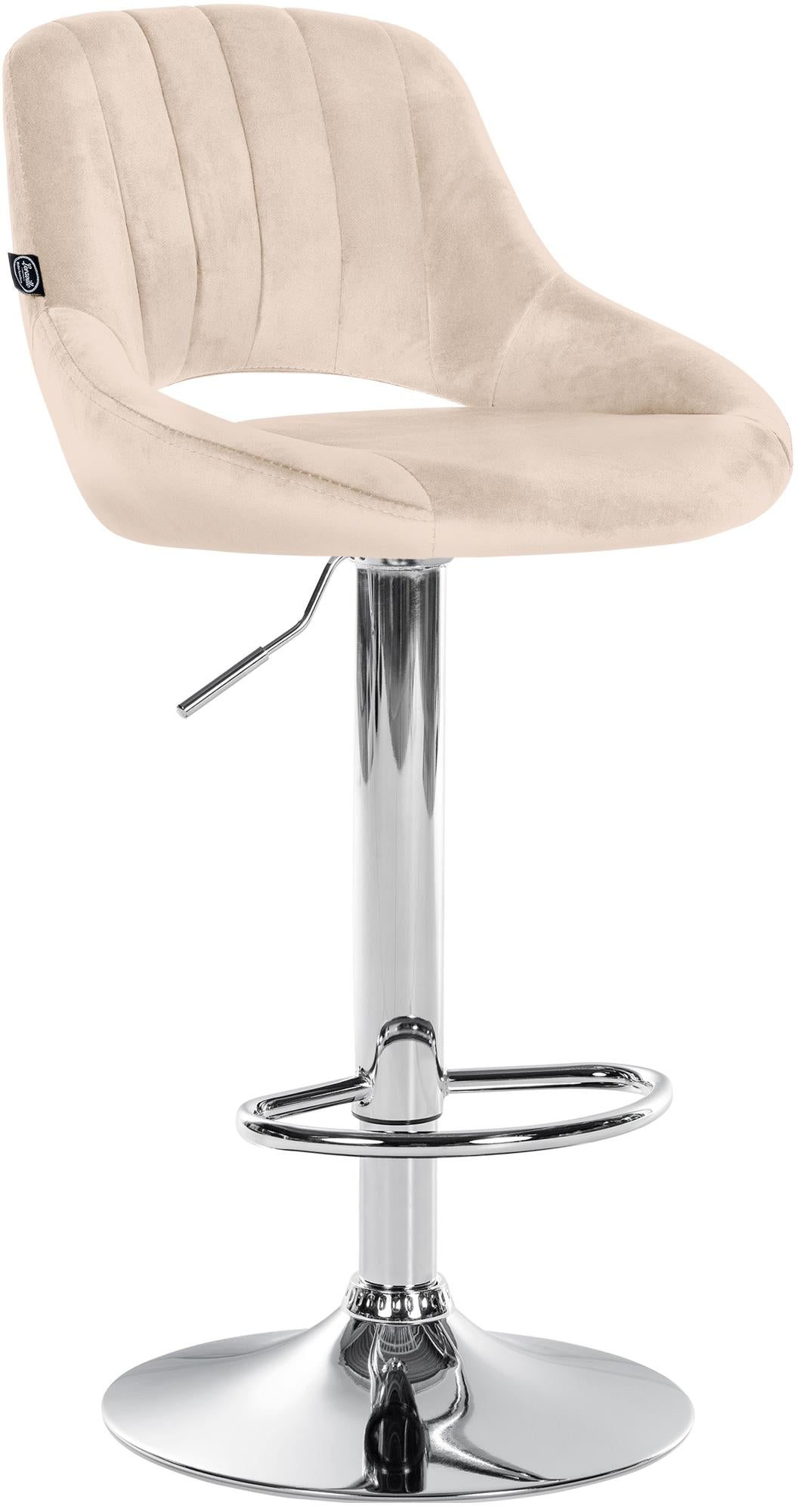 Barhocker Milet Samt chrom – Ansicht 15