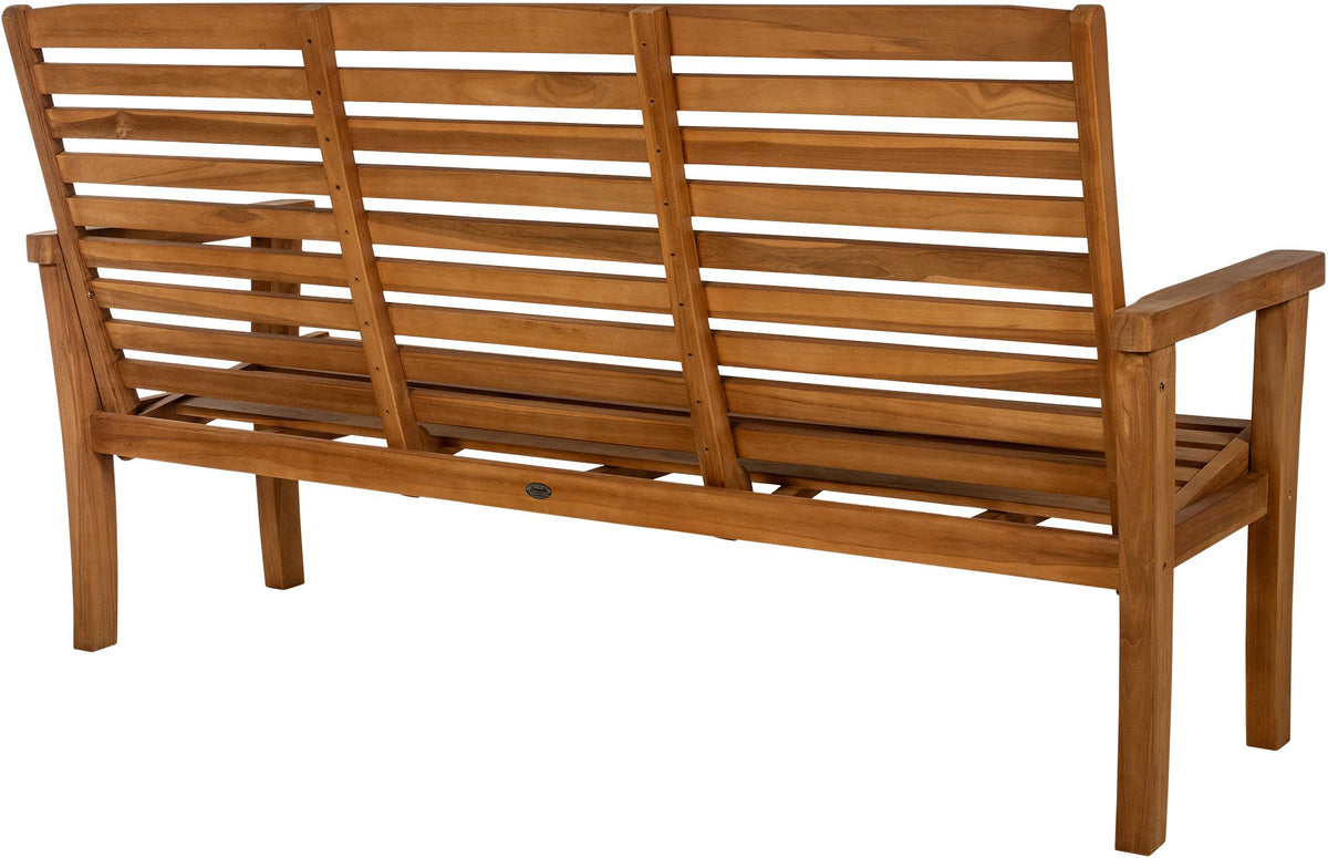 Reclining Teakbank Nicosia 200 cm – Ansicht 6