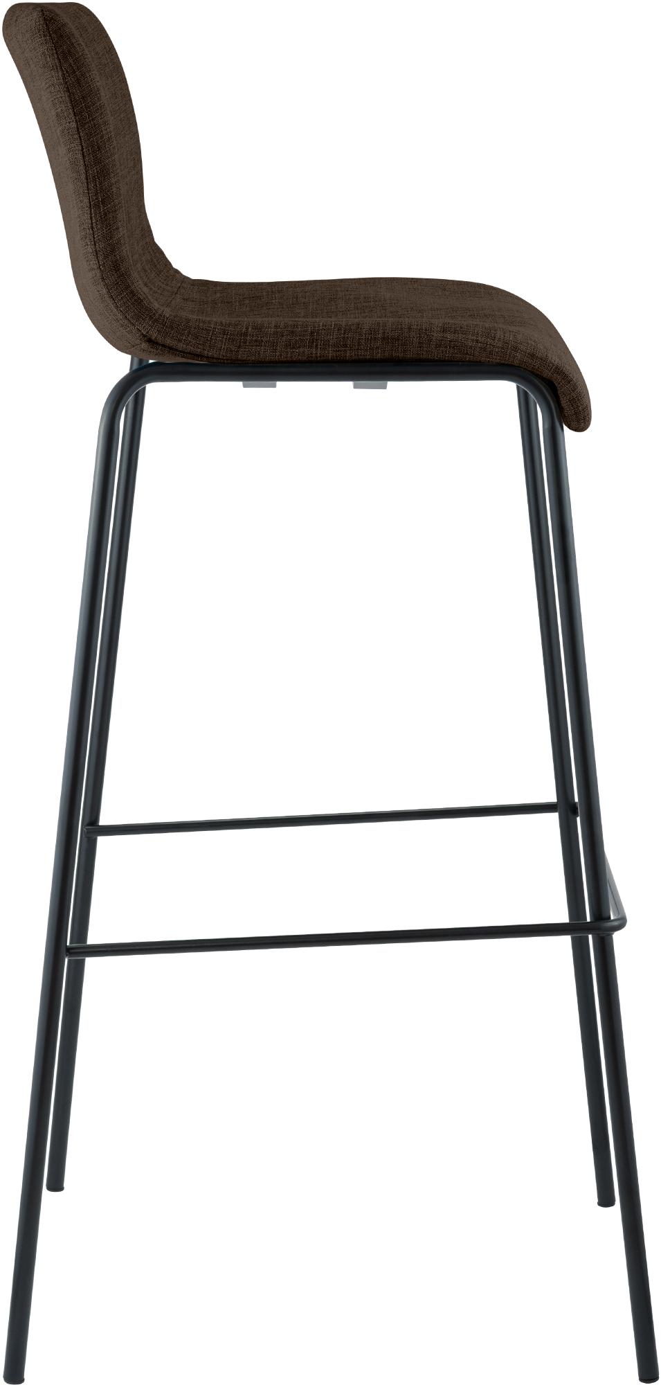 Barhocker Hoover Stoff 4-Fuß Gestell schwarz – Ansicht 12