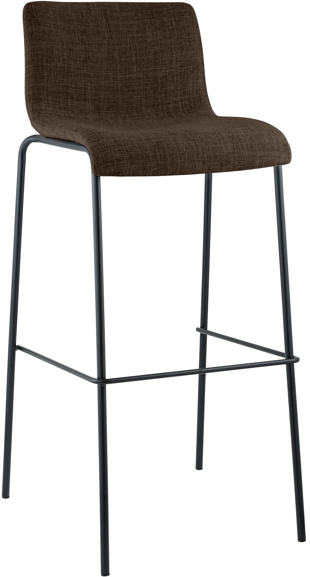 Barhocker Hoover Stoff 4-Fuß Gestell schwarz – Ansicht 8