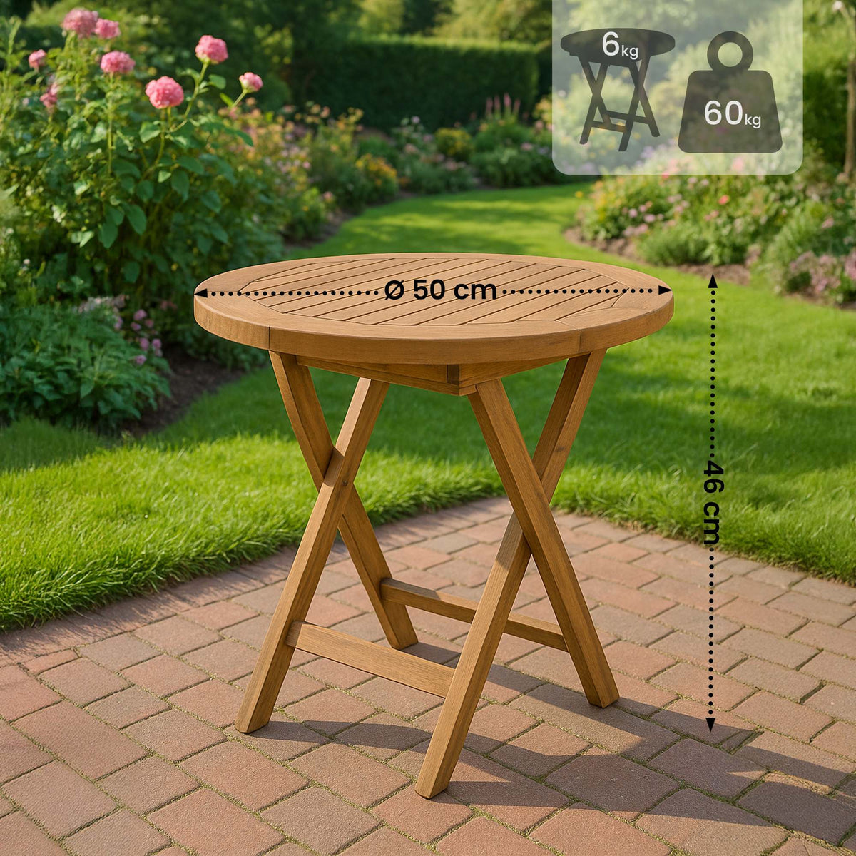Gartentisch Maharao – Ansicht 2