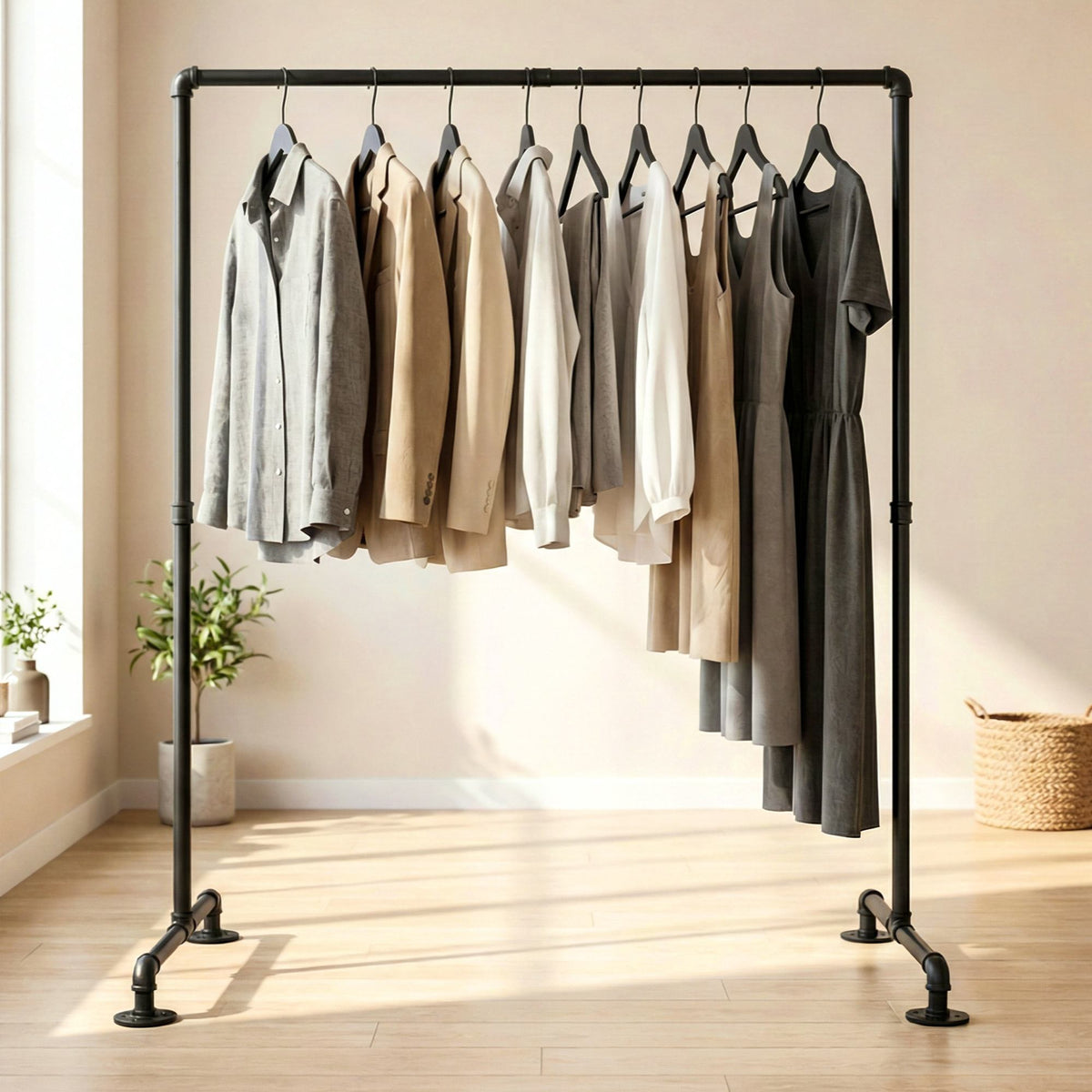 Kleiderständer Jersey 55x120x150 – Ansicht 4