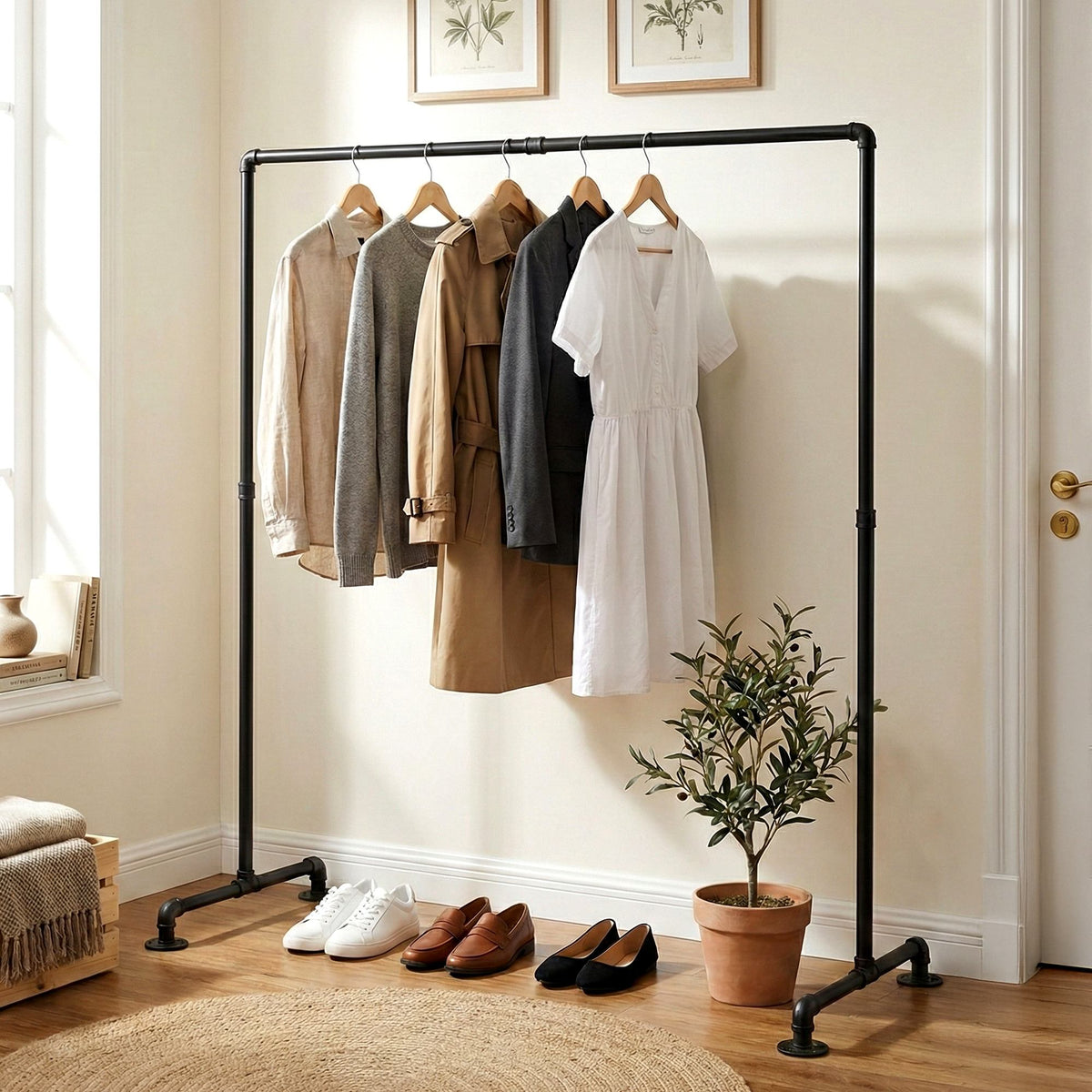 Kleiderständer Jersey 55x150x150 – Ansicht 3