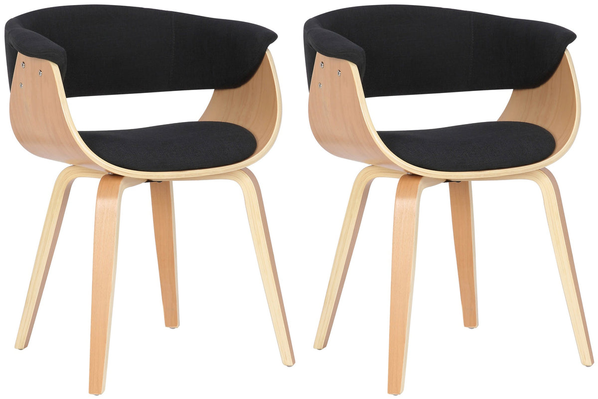 2er Set Stühle Bruce Stoff – Ansicht 8