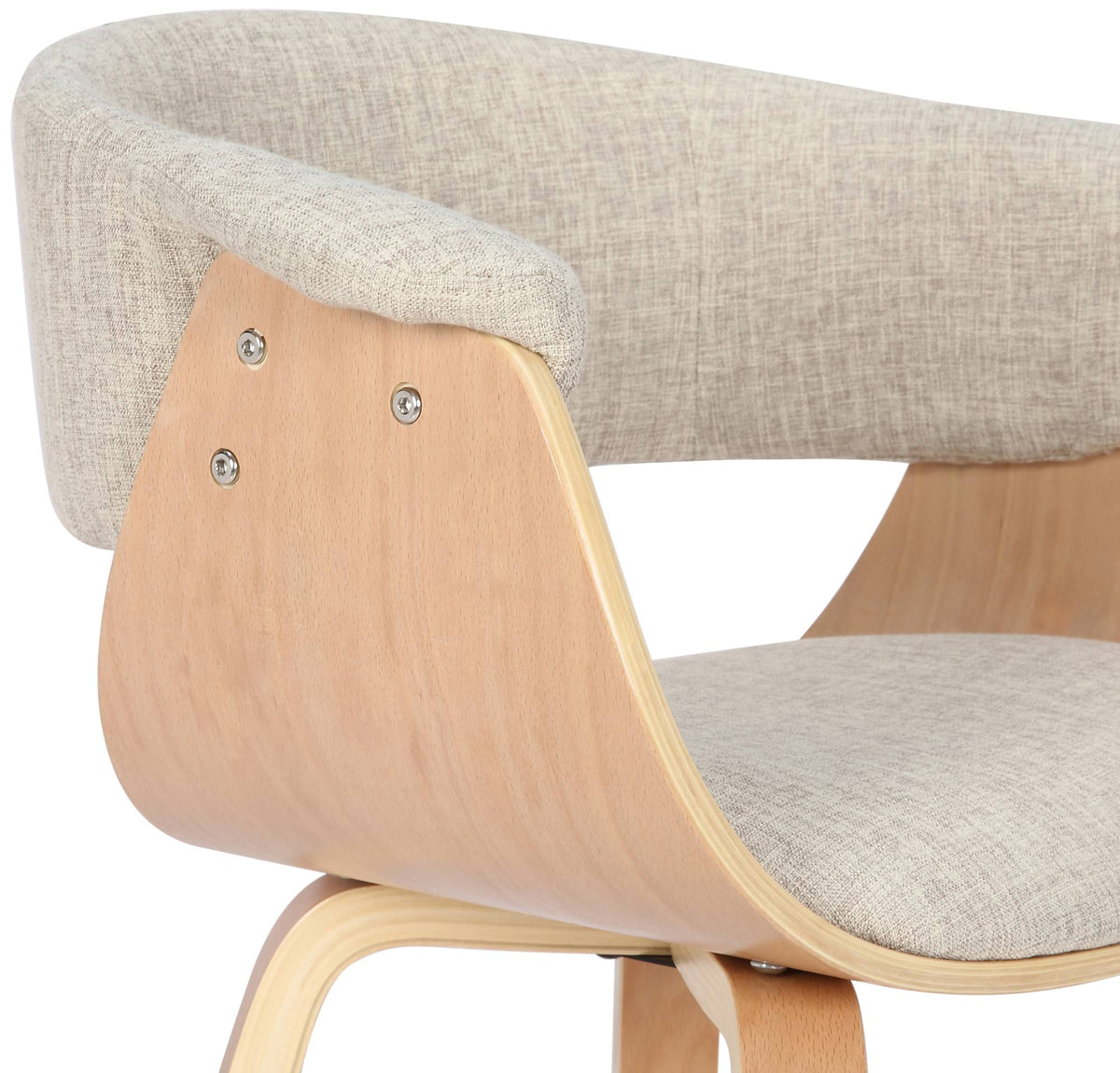 Stuhl Bruce Stoff natura – Ansicht 14