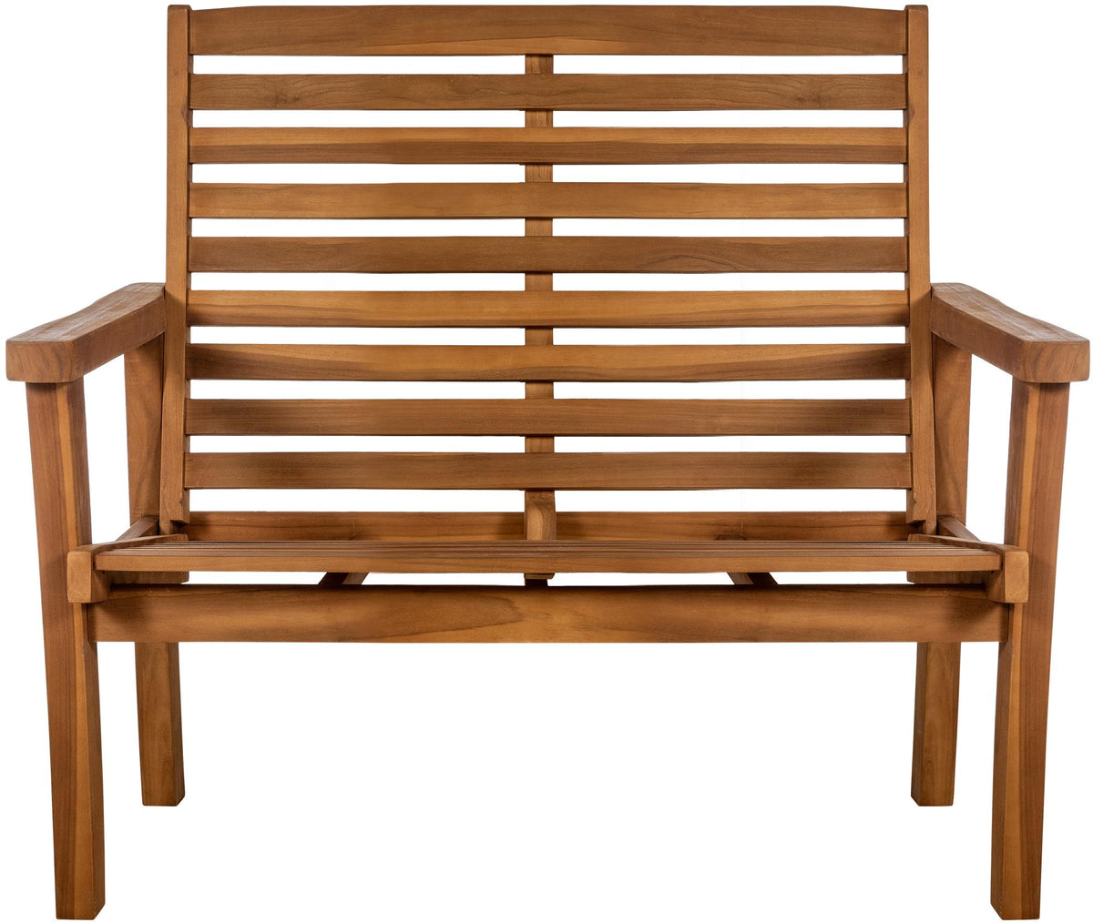 Reclining Teakbank Nicosia 120 cm – Ansicht 4