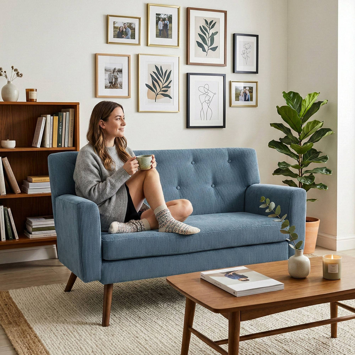 Sofa Kioni Cord – Ansicht 4