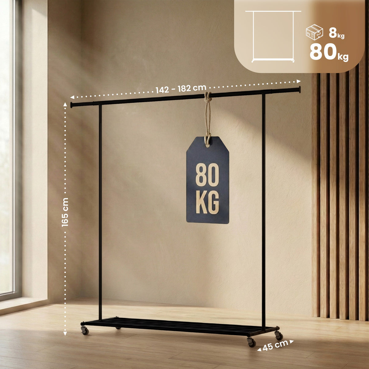 Kleiderständer Bernis XL – Ansicht 2