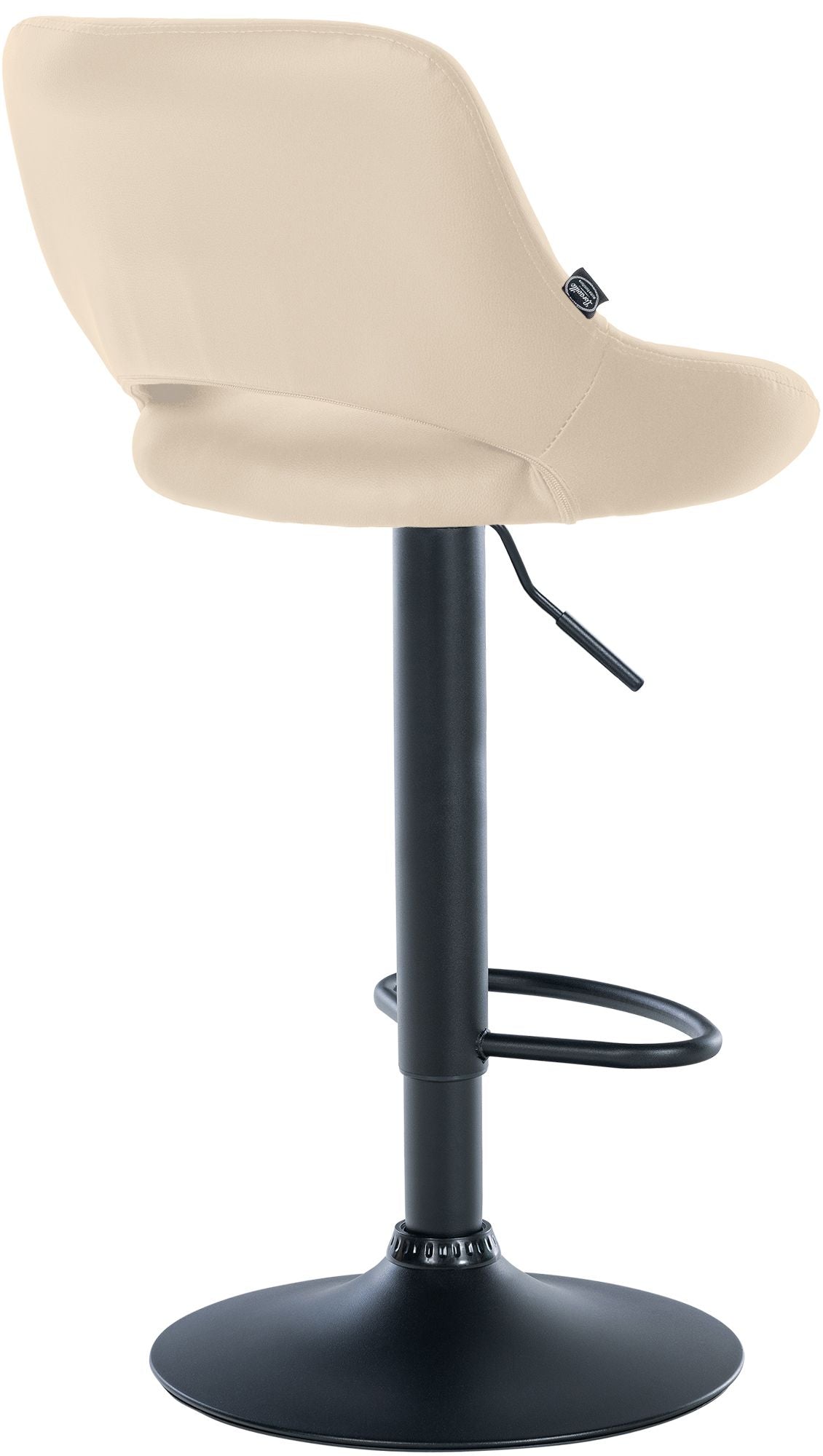 Barhocker Milet Kunstleder schwarz – Ansicht 13