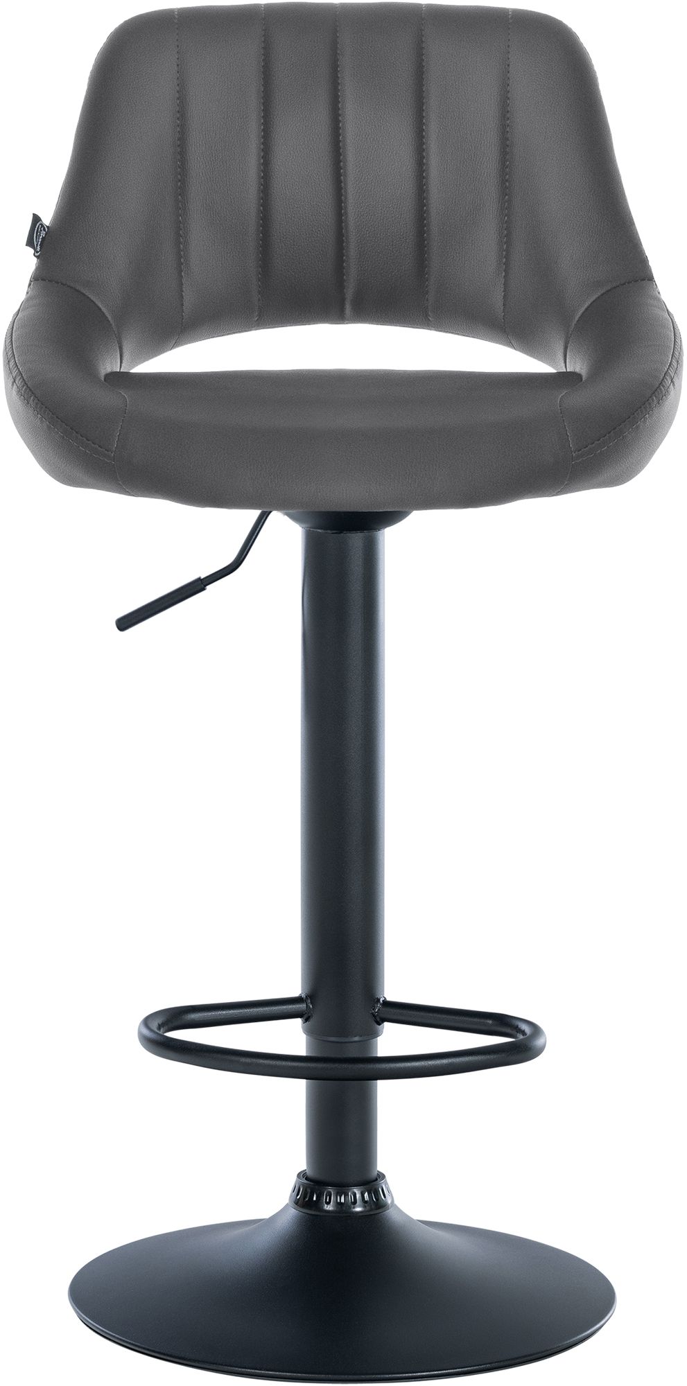 Barhocker Milet Kunstleder schwarz – Ansicht 18