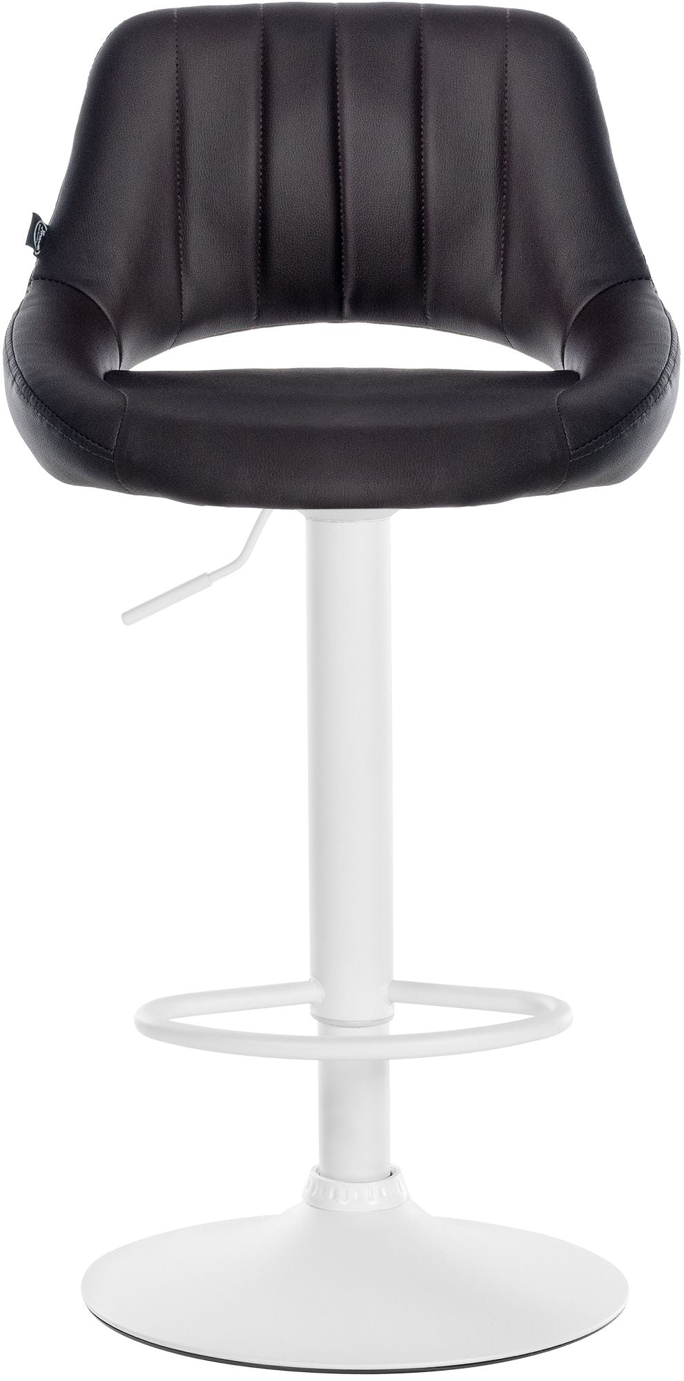 Barhocker Milet Kunstleder weiß – Ansicht 4