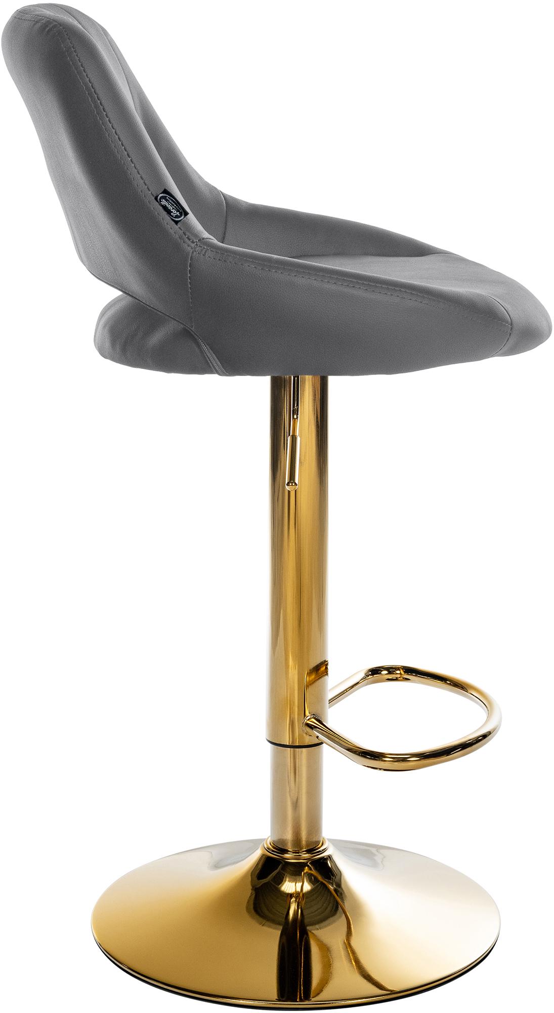 Barhocker Milet Kunstleder gold – Ansicht 19