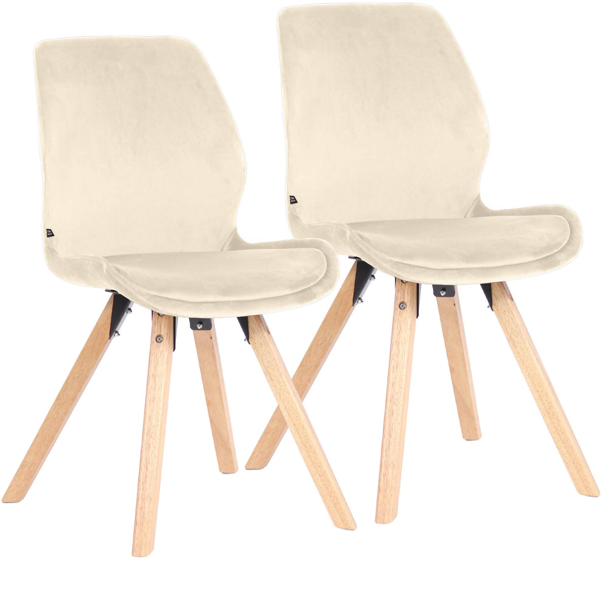 2er Set Stuhl Luna Samt – Ansicht 15