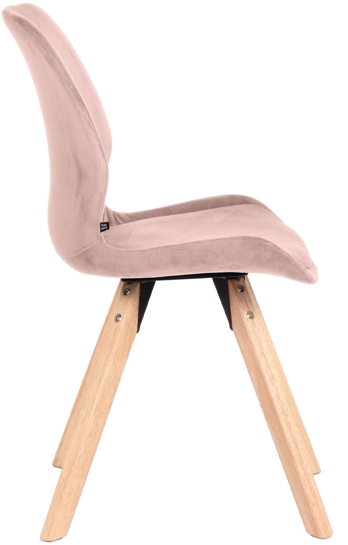 4er Set Stuhl Luna Samt – Ansicht 5