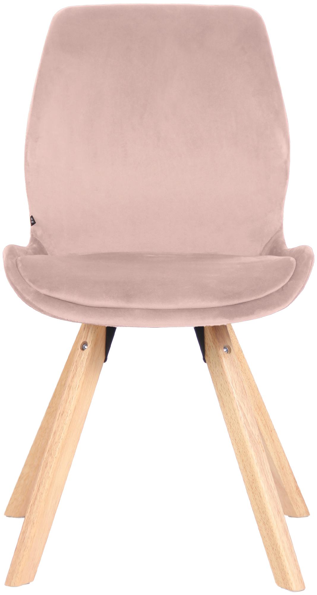 4er Set Stuhl Luna Samt – Ansicht 4