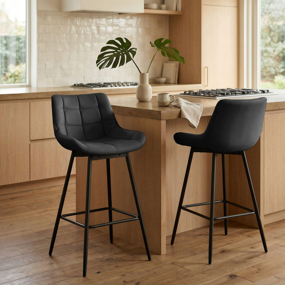 Barhocker Weston Schwenkbar Kunstleder – Ansicht 17