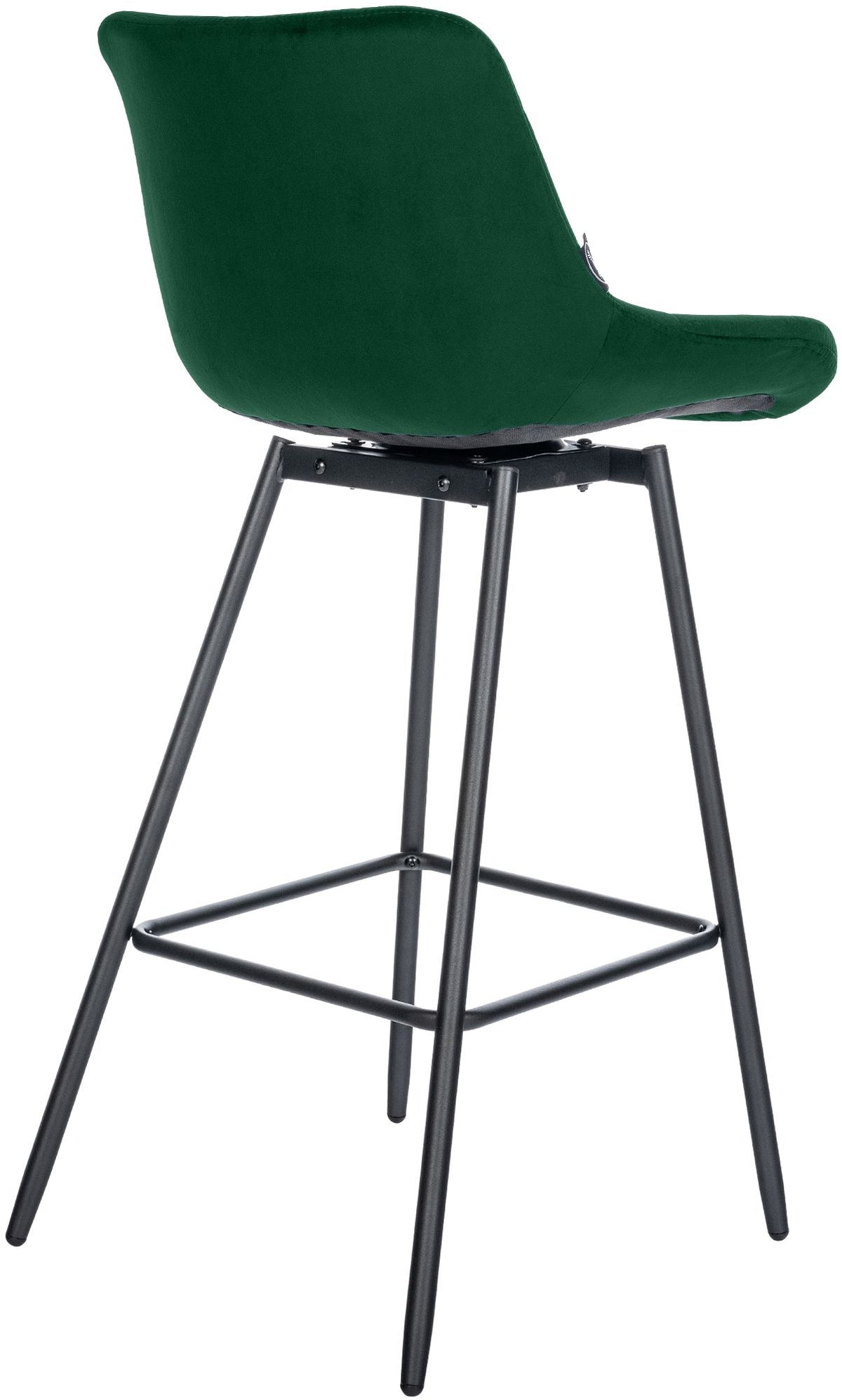 4er Set Barhocker Weston Schwenkbar Samt – Ansicht 6