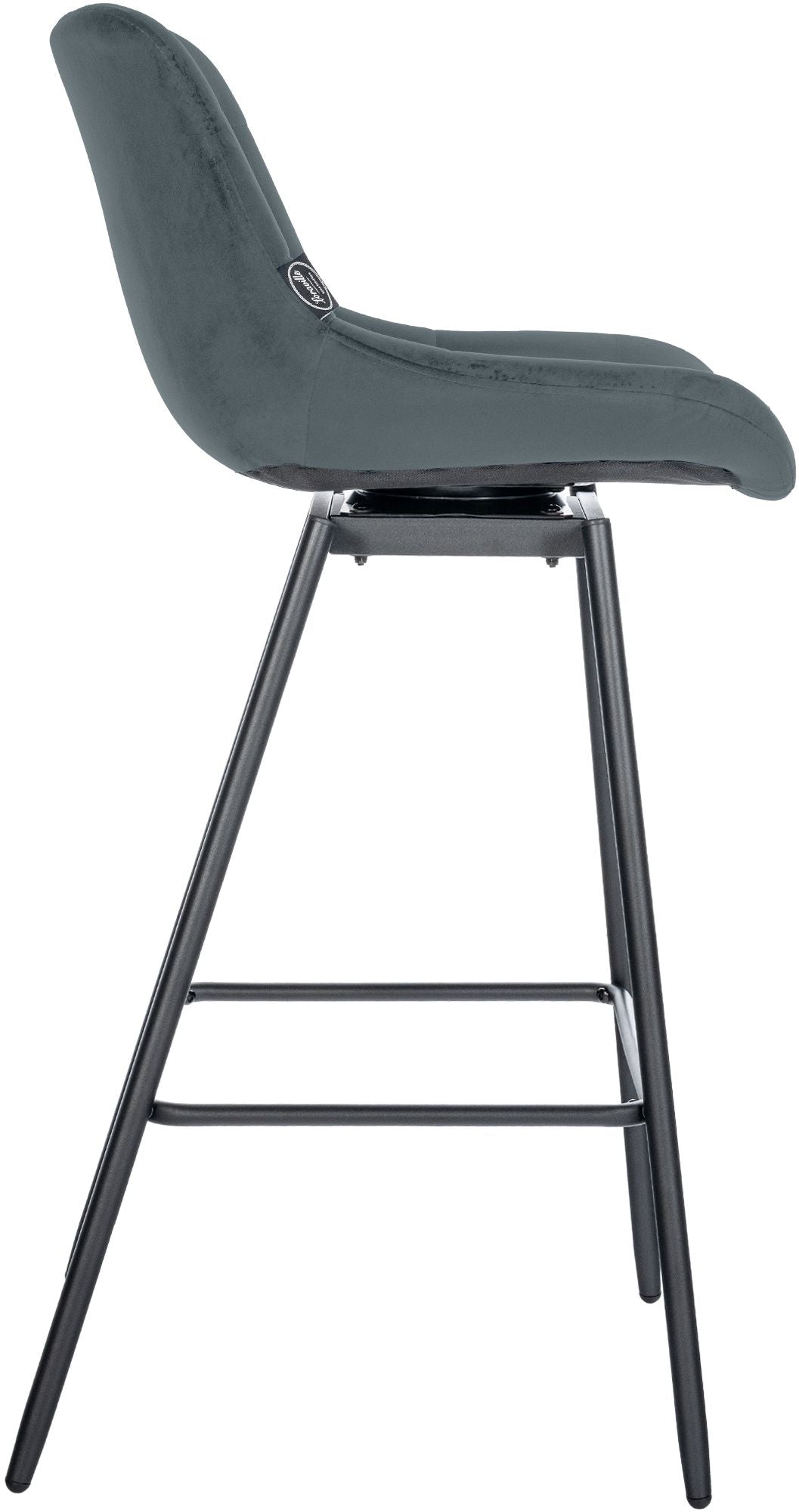 Barhocker Weston Schwenkbar Samt – Ansicht 5