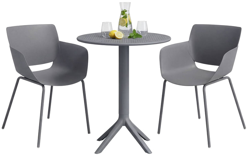 Gartenmöbel-Set Siora mit 2 Stühlen