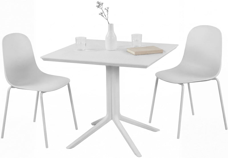 Gartenmöbel-Set Zeron mit 2 Stühlen