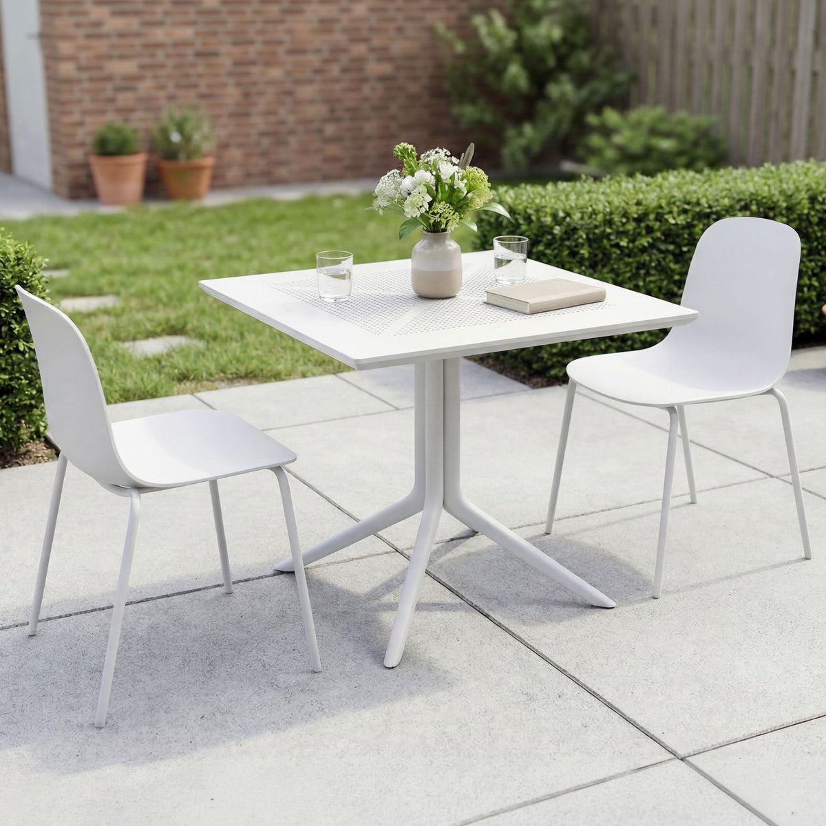 Gartenmöbel-Set Zeron mit 2 Stühlen – Ansicht 3