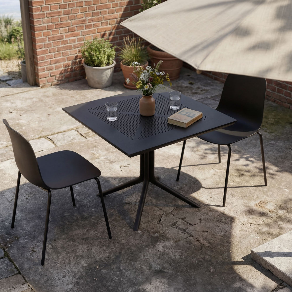 Gartenmöbel-Set Zeron mit 2 Stühlen – Ansicht 11
