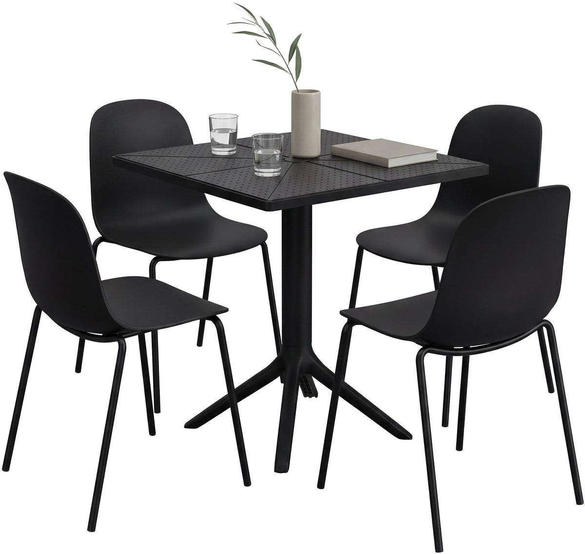 Gartenmöbel-Set Nerra mit 4 Stühlen – Ansicht 8