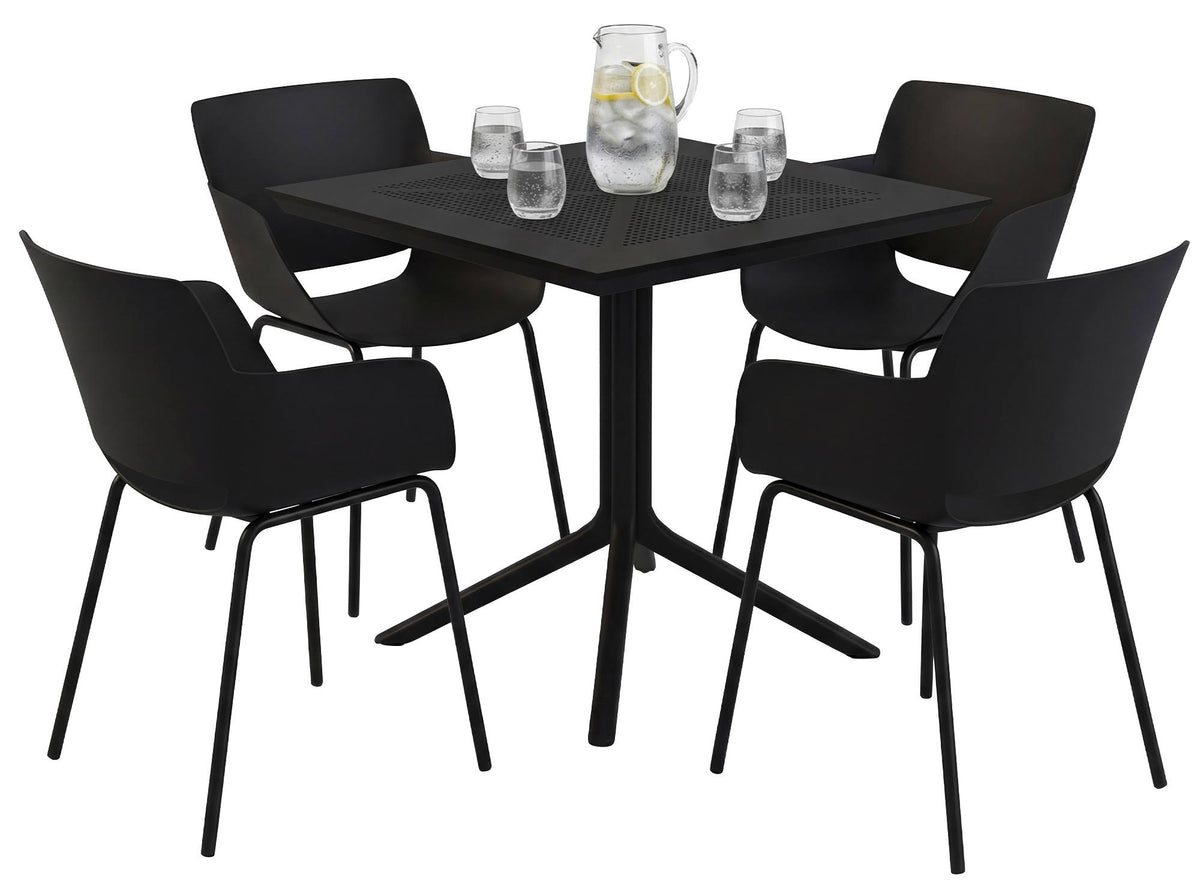 Gartenmöbel-Set Lirra mit 4 Stühlen – Ansicht 8