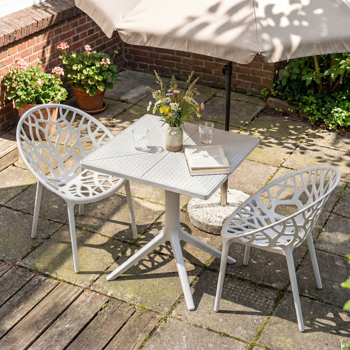 Gartenmöbel-Set Neriva mit 2 Stühlen – Ansicht 3