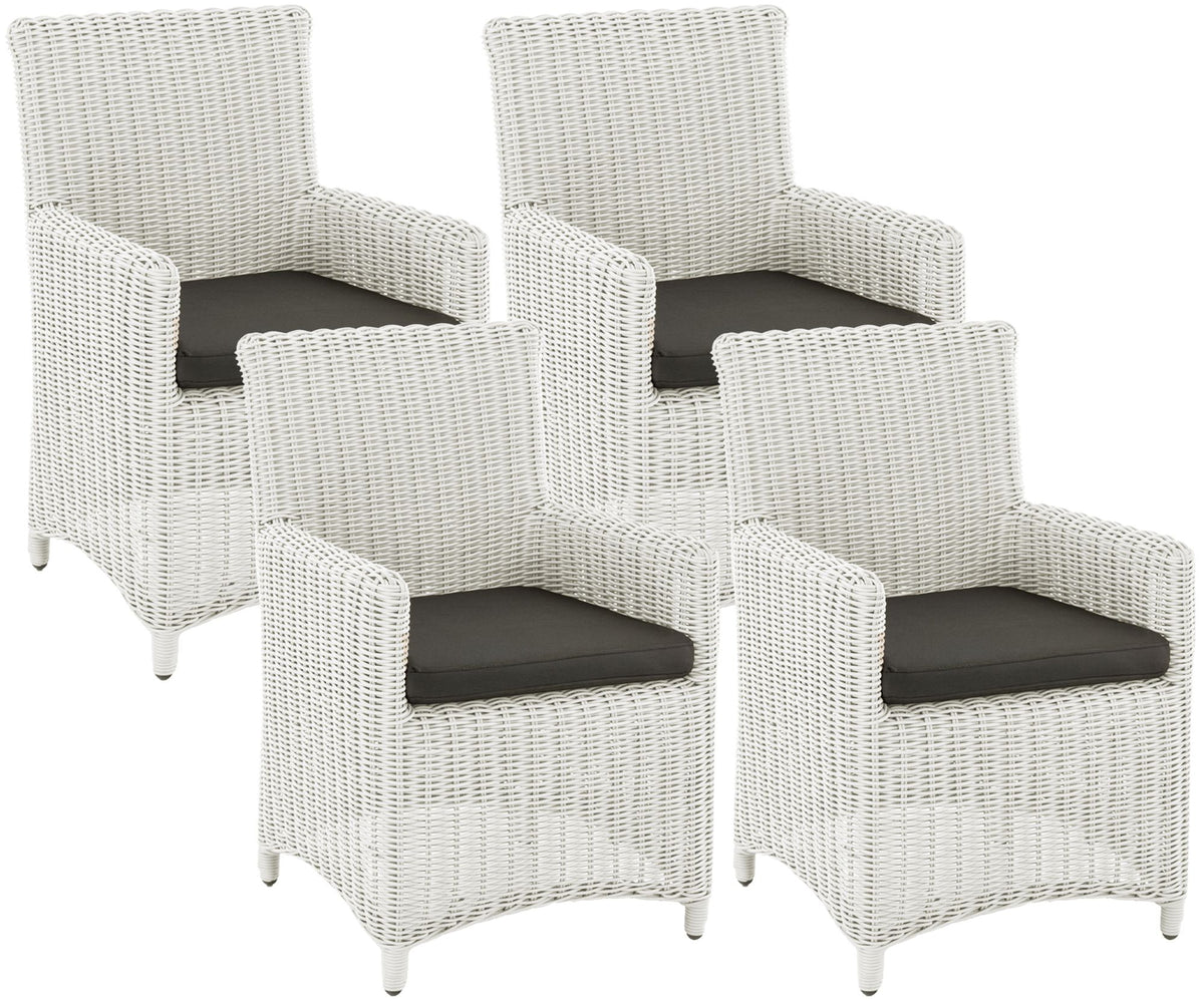 4er Set Stuhl Fontana / Sankt Marlo Eisengrau 5mm – Ansicht 19