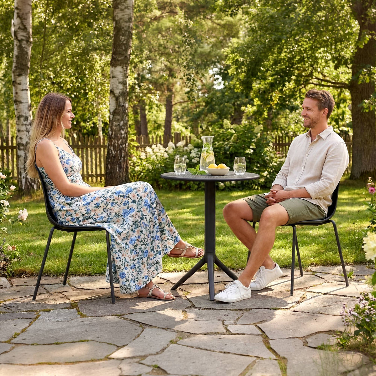 Gartenmöbel-Set Torin mit 2 Stühlen – Ansicht 11