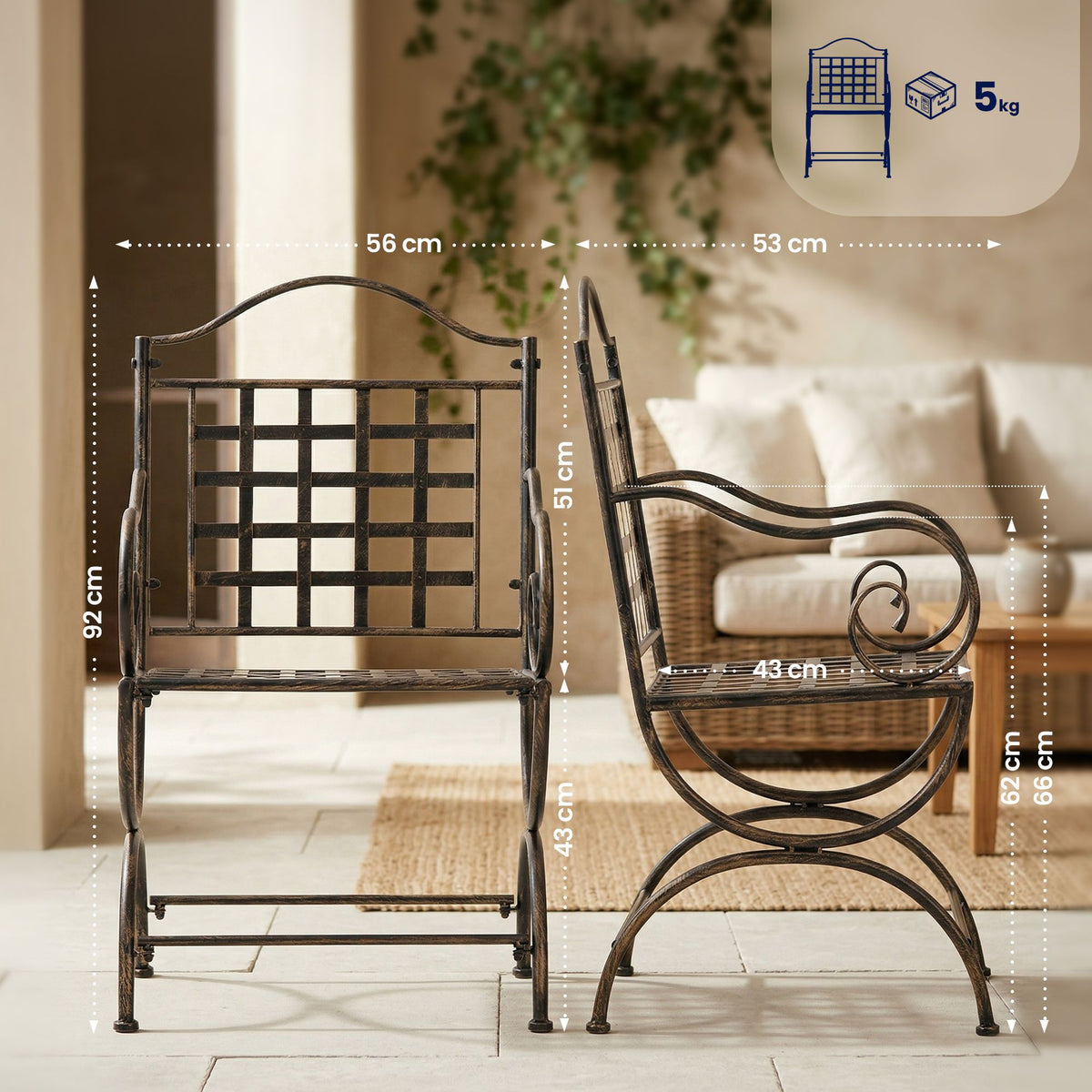 4er Set Stühle Lotta – Ansicht 2