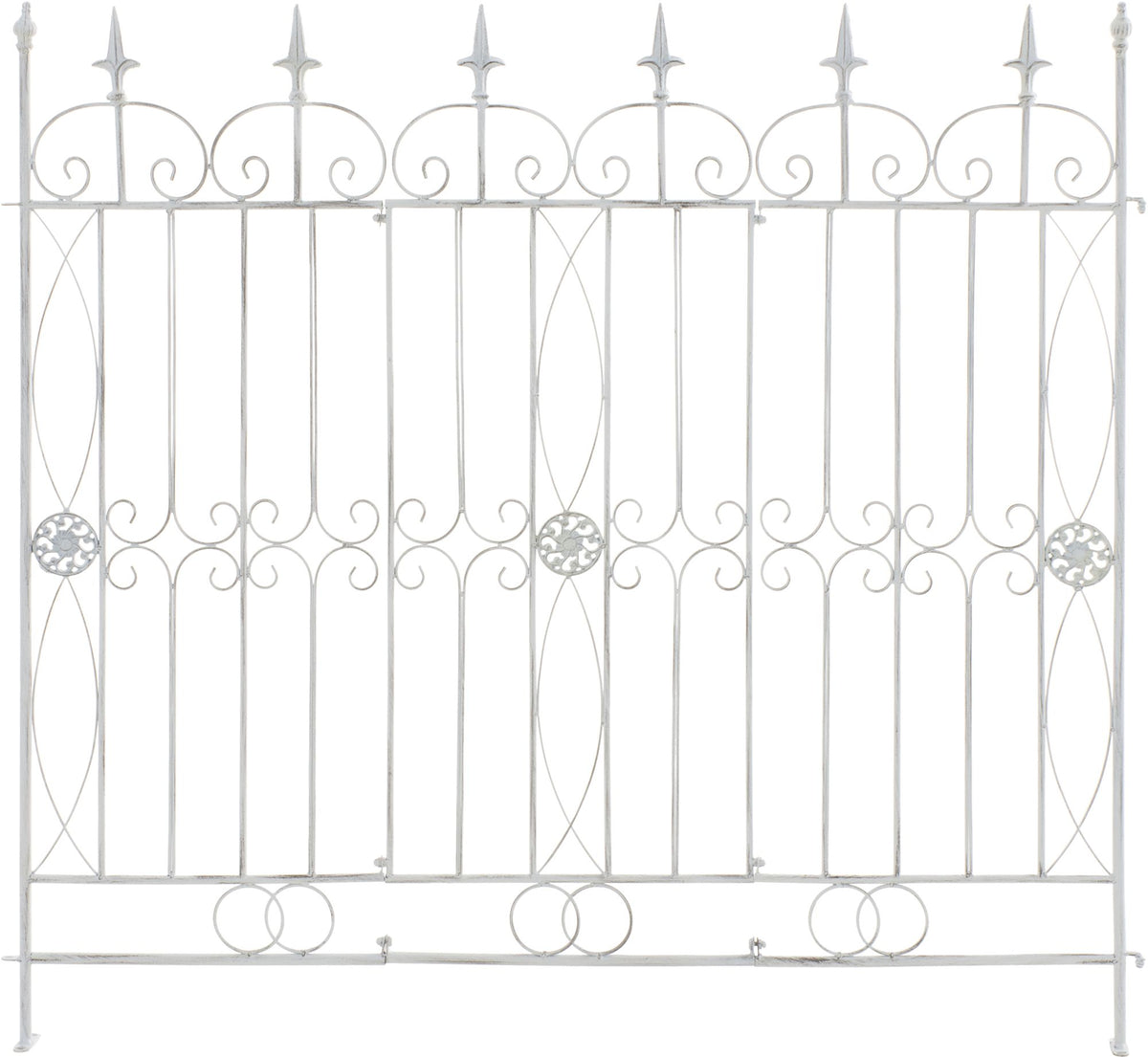 4er Set Gartenzäune Mangold – Ansicht 4