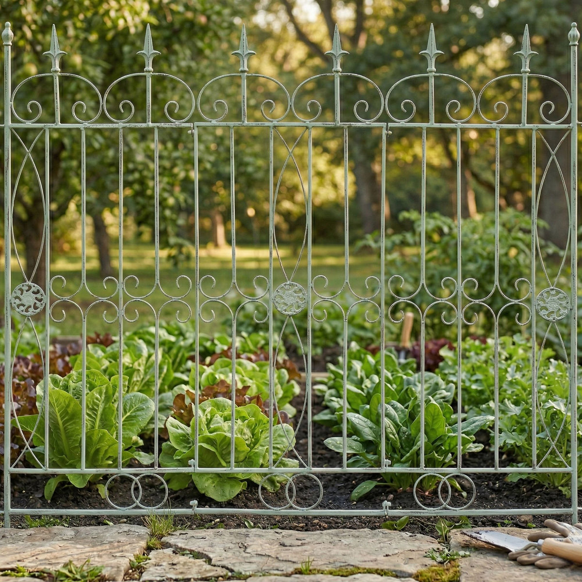 4er Set Gartenzäune Mangold – Ansicht 17