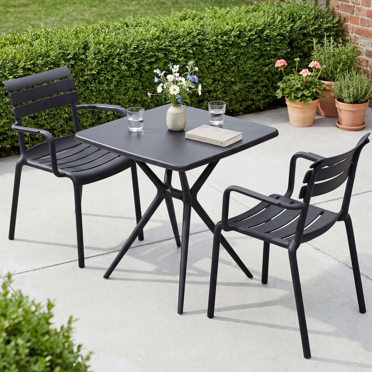 Gartenmöbel-Set Avena mit 2 Stühlen – Ansicht 4
