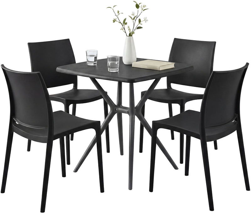 Gartenmöbel-Set Amino mit 4 Stühlen