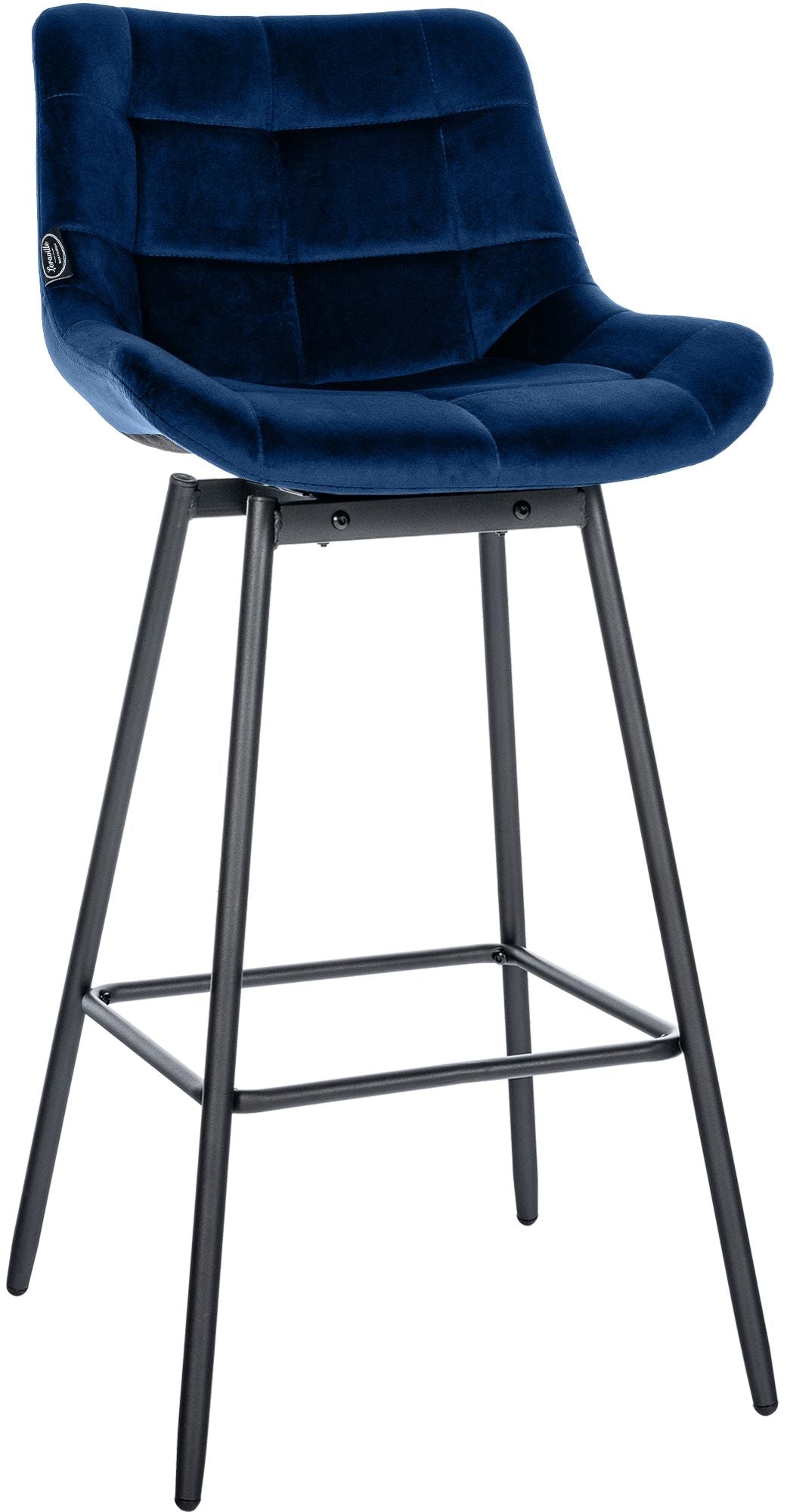 Barhocker Weston Schwenkbar Samt – Ansicht 8