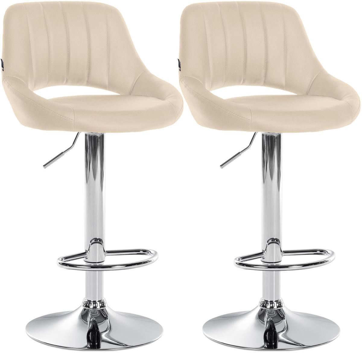 2er Set Barhocker Milet Kunstleder C – Ansicht 8