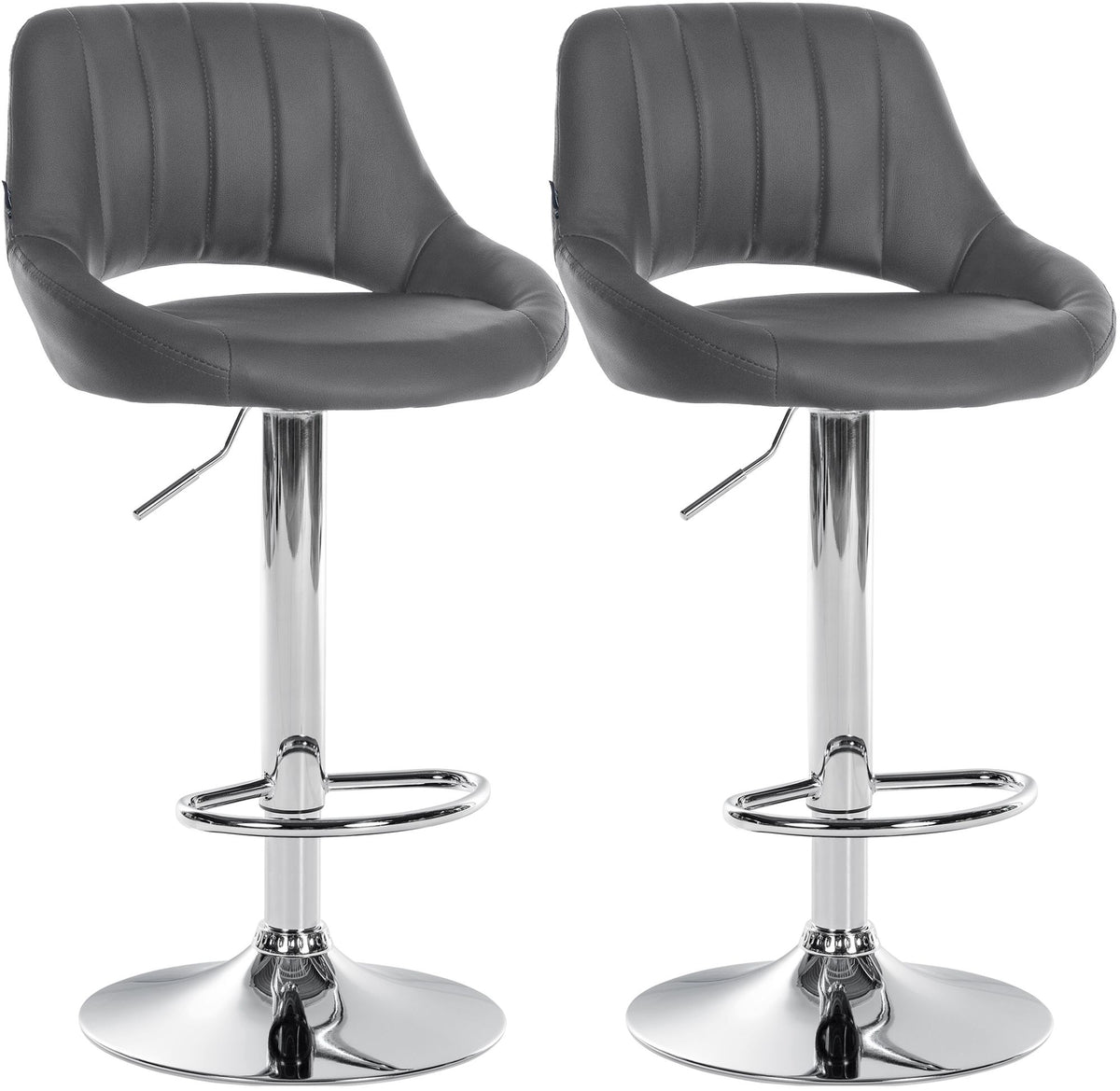 2er Set Barhocker Milet Kunstleder C – Ansicht 15