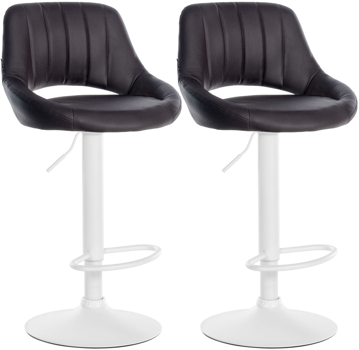 2er Set Barhocker Milet Kunstleder W